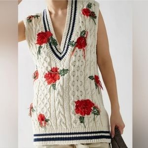 Free People Good Karma Vest Sweater